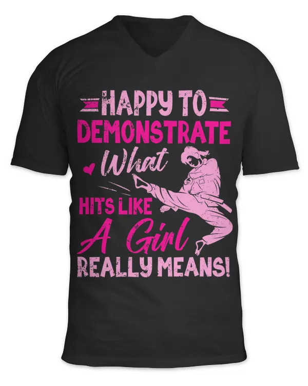 Unisex Jersey SS V-Neck T-Shirt