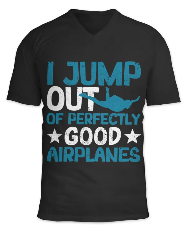 Unisex Jersey SS V-Neck T-Shirt