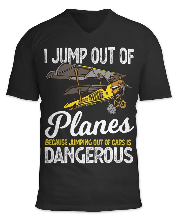 Unisex Jersey SS V-Neck T-Shirt