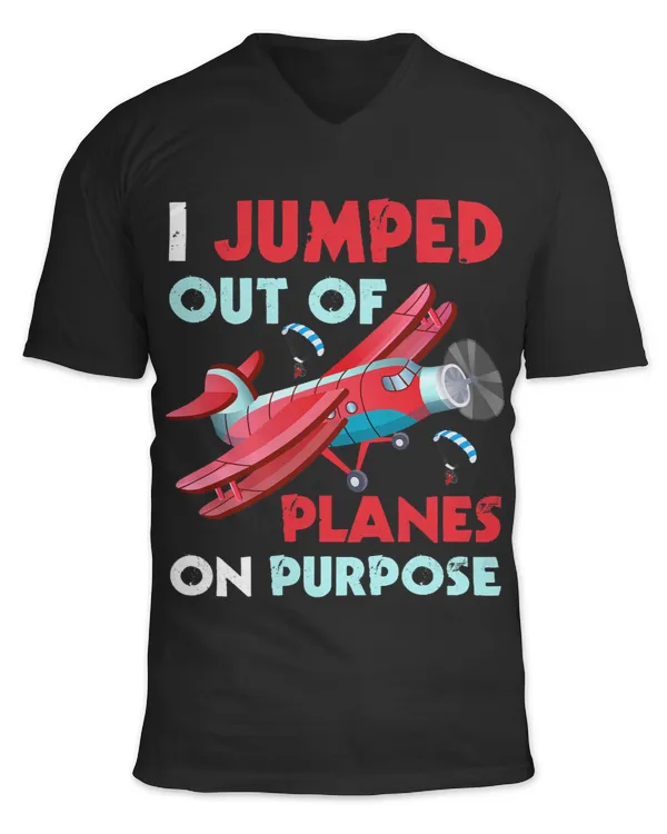 Unisex Jersey SS V-Neck T-Shirt