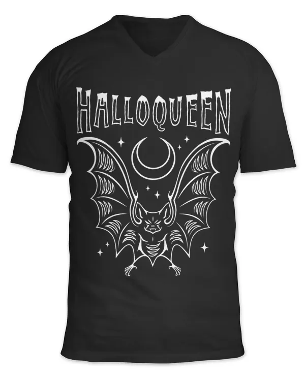 HalloQueen Bat And Moon With Stars Halloween