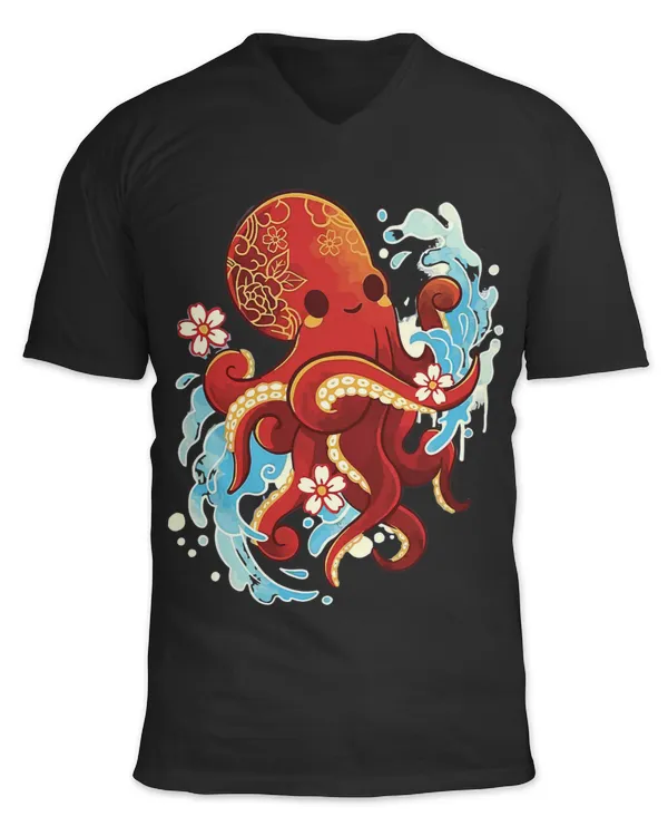 Unisex Jersey SS V-Neck T-Shirt