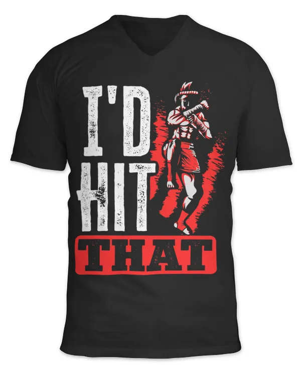 Unisex Jersey SS V-Neck T-Shirt