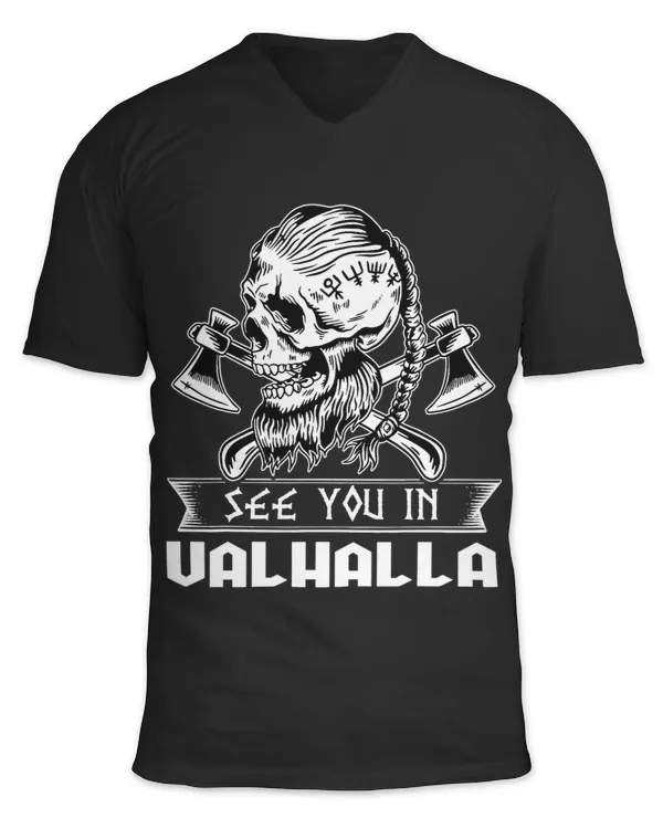 Unisex Jersey SS V-Neck T-Shirt