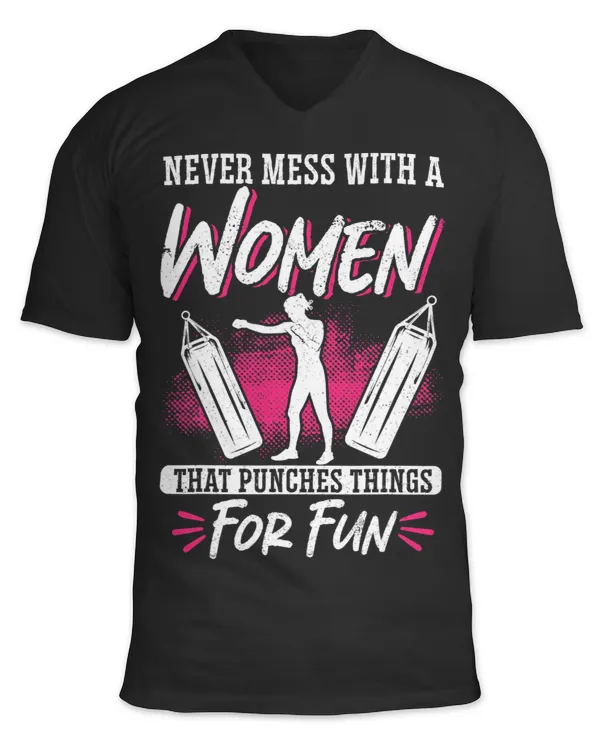 Unisex Jersey SS V-Neck T-Shirt