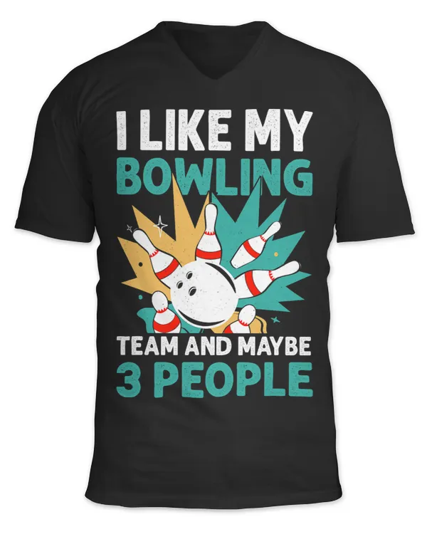 Unisex Jersey SS V-Neck T-Shirt
