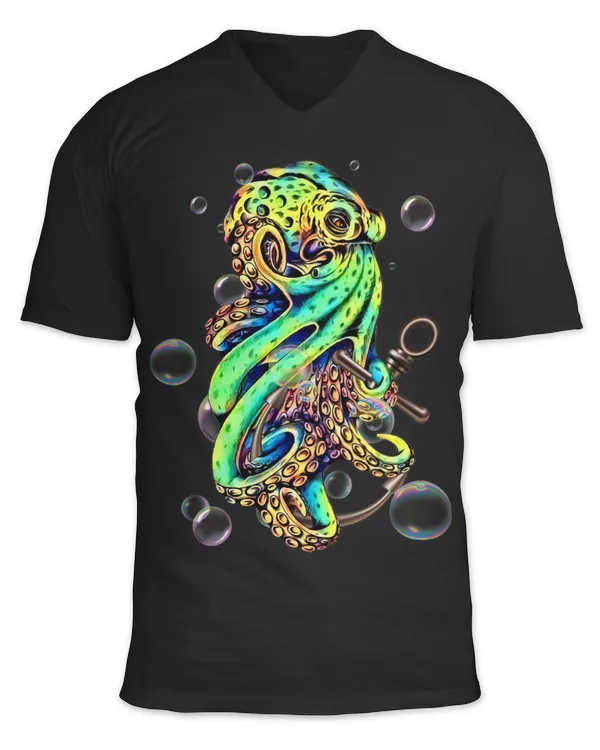 Unisex Jersey SS V-Neck T-Shirt