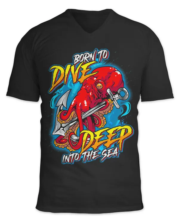 Unisex Jersey SS V-Neck T-Shirt