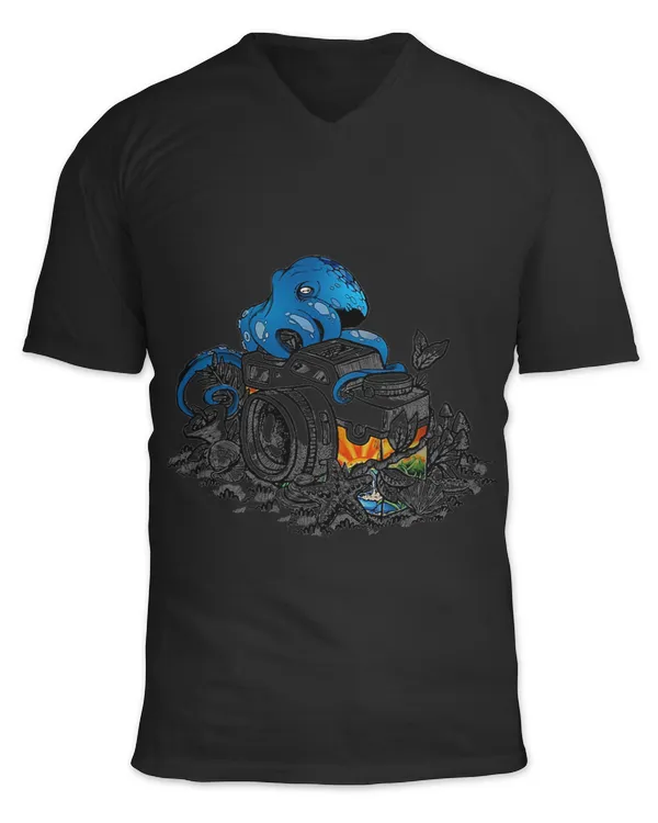Unisex Jersey SS V-Neck T-Shirt