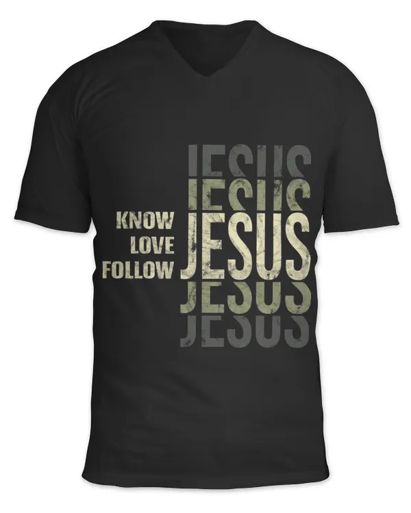 Unisex Jersey SS V-Neck T-Shirt