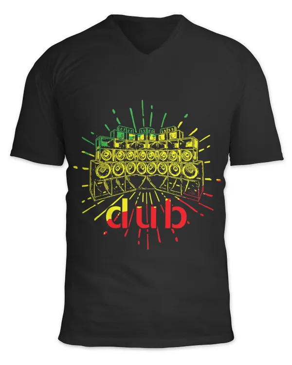 Unisex Jersey SS V-Neck T-Shirt
