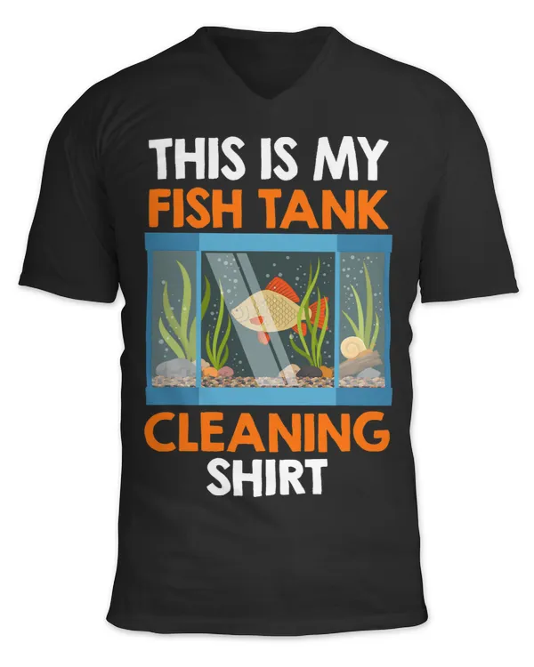 Fish Tank Cleaning Shirt Aquarium Cleaning Aquarist 2