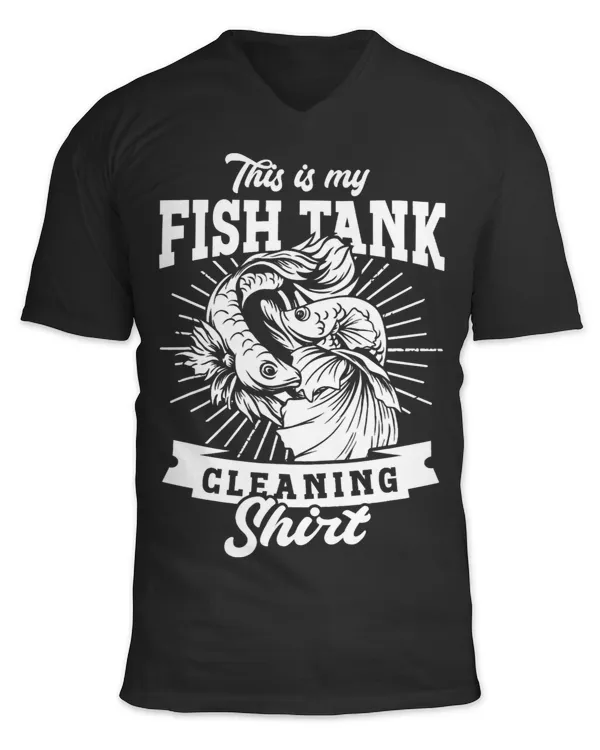 Fish Tank Cleaning Shirt for Aquarists Men Women