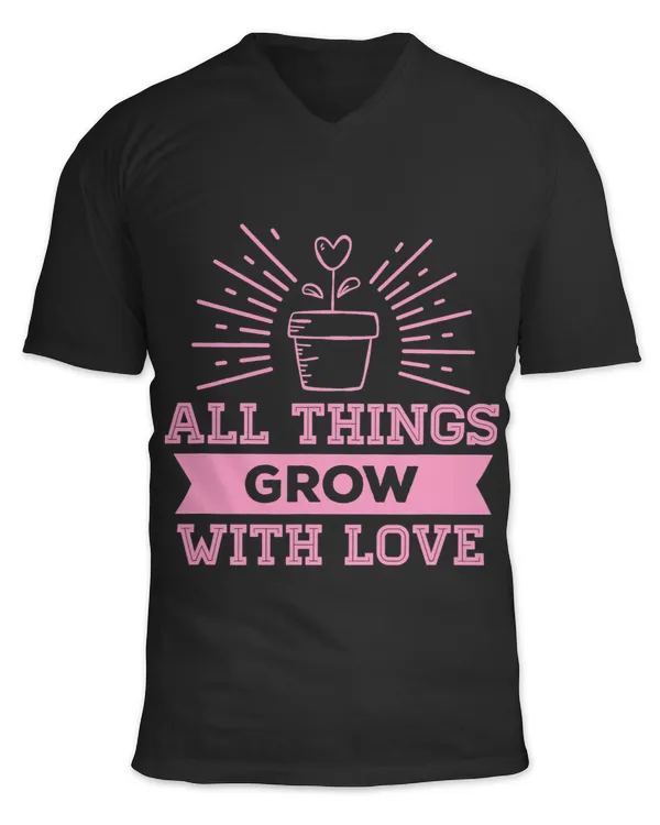 Unisex Jersey SS V-Neck T-Shirt