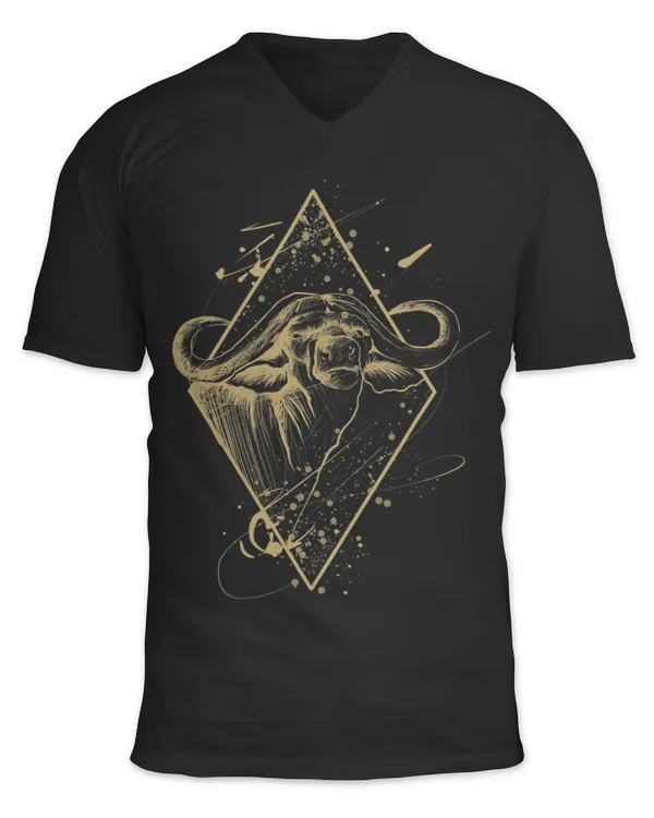 Unisex Jersey SS V-Neck T-Shirt