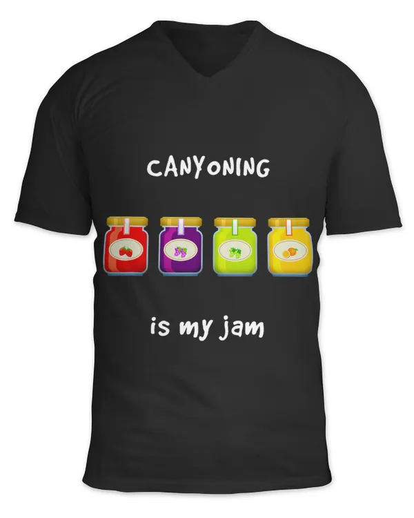 Unisex Jersey SS V-Neck T-Shirt