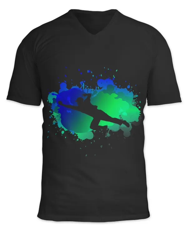 Unisex Jersey SS V-Neck T-Shirt