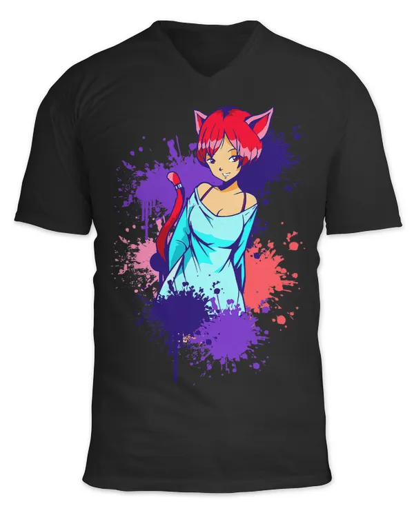 Unisex Jersey SS V-Neck T-Shirt