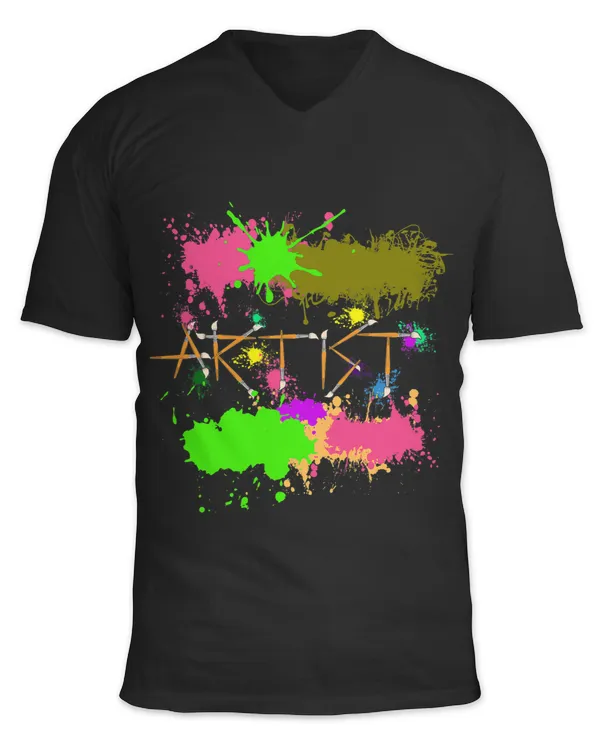 Unisex Jersey SS V-Neck T-Shirt