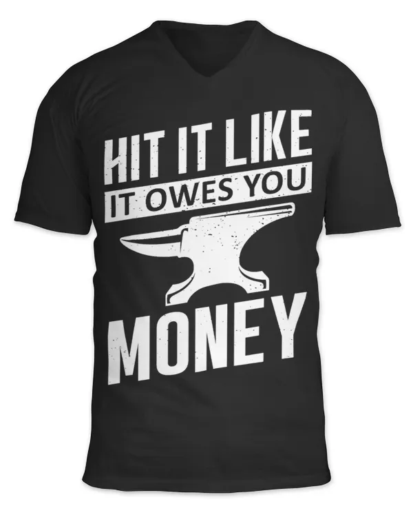 Unisex Jersey SS V-Neck T-Shirt