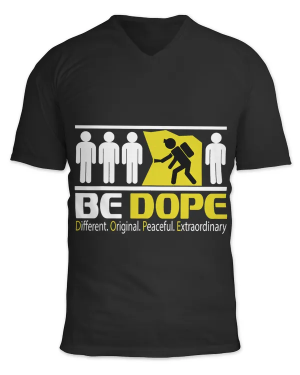 Unisex Jersey SS V-Neck T-Shirt