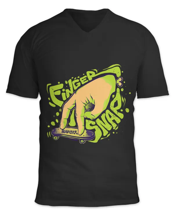 Unisex Jersey SS V-Neck T-Shirt