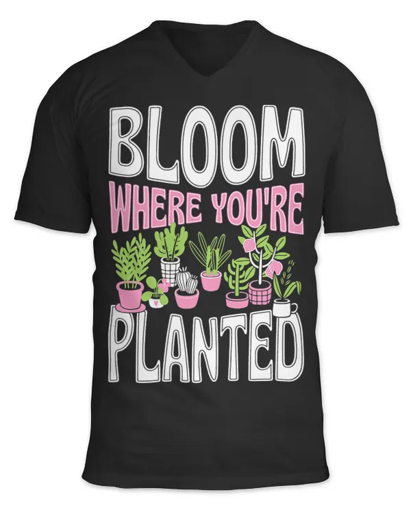 Unisex Jersey SS V-Neck T-Shirt