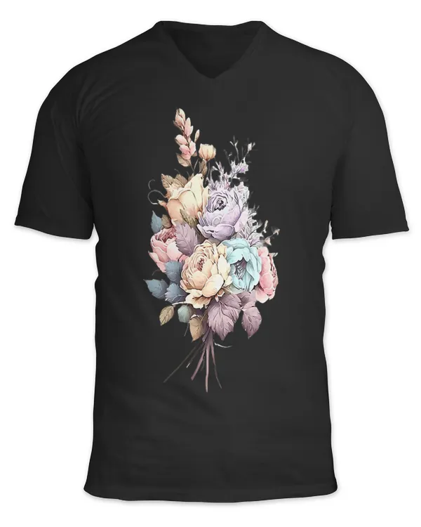 Unisex Jersey SS V-Neck T-Shirt