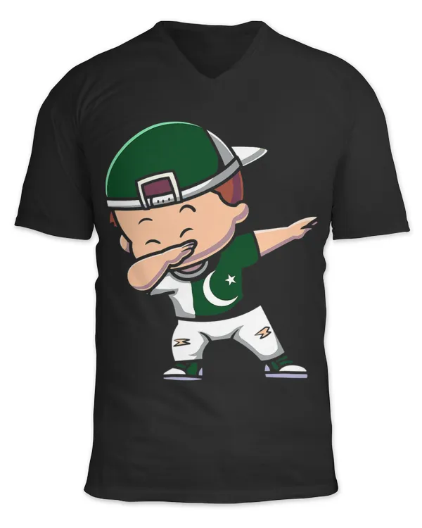 Unisex Jersey SS V-Neck T-Shirt