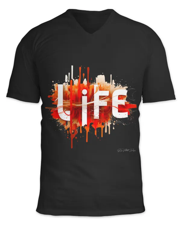 Unisex Jersey SS V-Neck T-Shirt