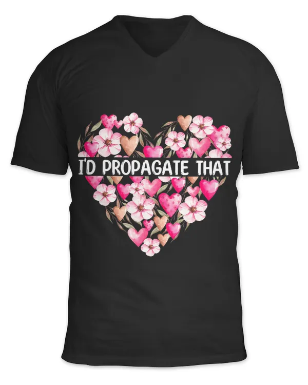 Unisex Jersey SS V-Neck T-Shirt