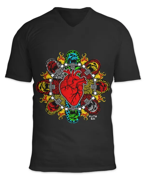 Unisex Jersey SS V-Neck T-Shirt