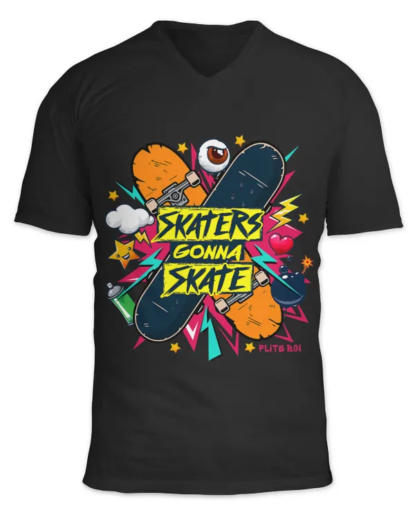 Unisex Jersey SS V-Neck T-Shirt
