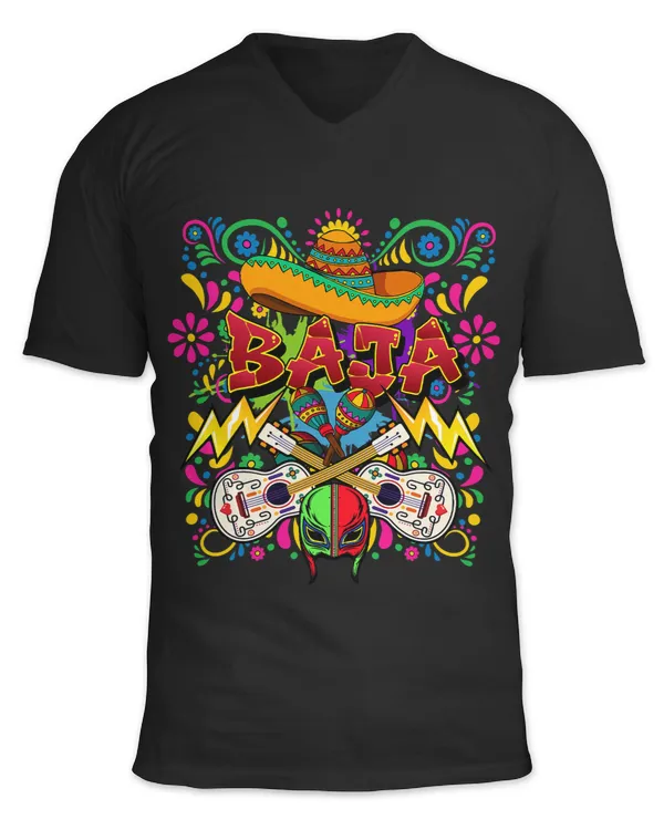 Unisex Jersey SS V-Neck T-Shirt