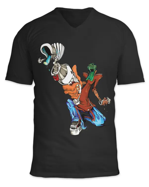 Unisex Jersey SS V-Neck T-Shirt