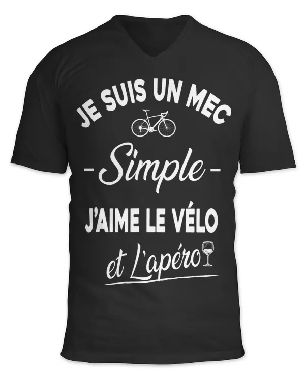 Unisex Jersey SS V-Neck T-Shirt