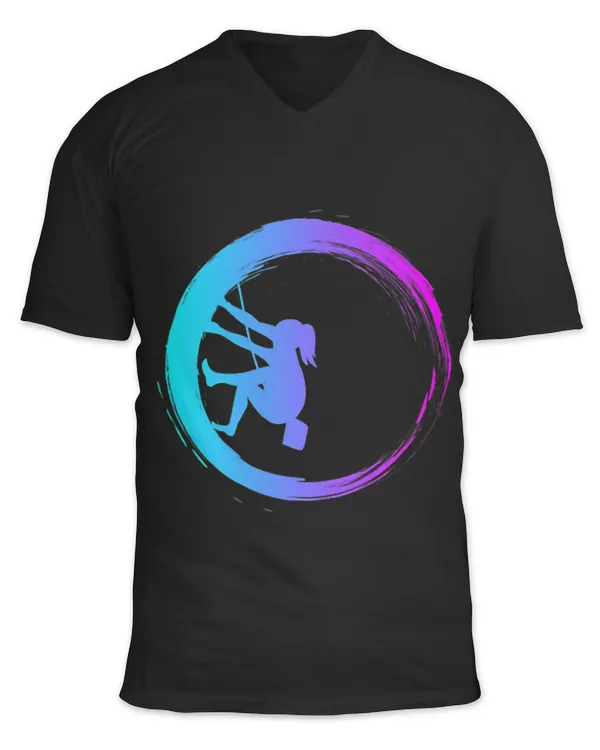 Unisex Jersey SS V-Neck T-Shirt