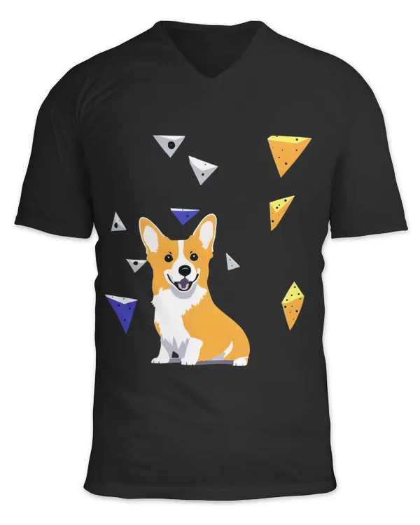 Unisex Jersey SS V-Neck T-Shirt