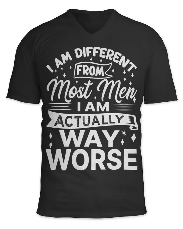 Unisex Jersey SS V-Neck T-Shirt