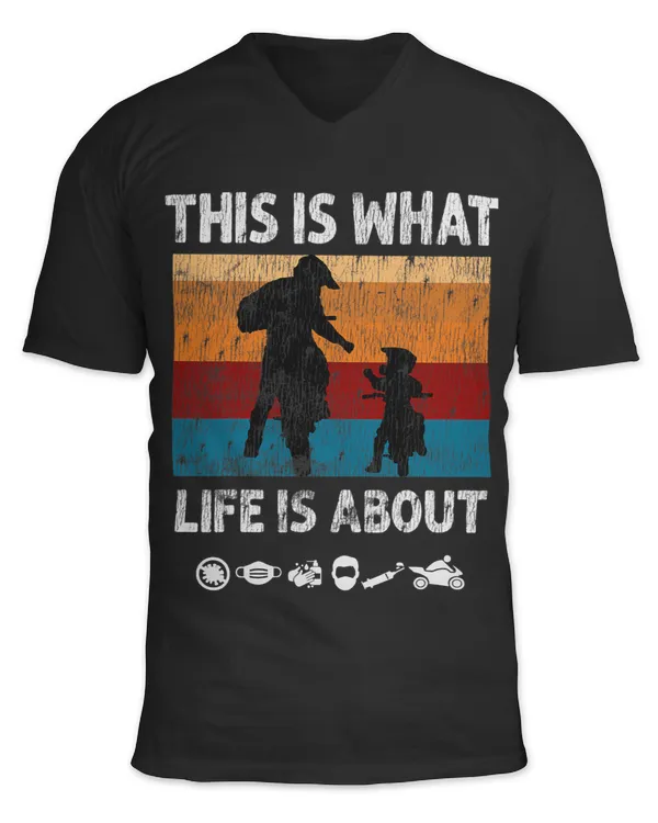 Unisex Jersey SS V-Neck T-Shirt