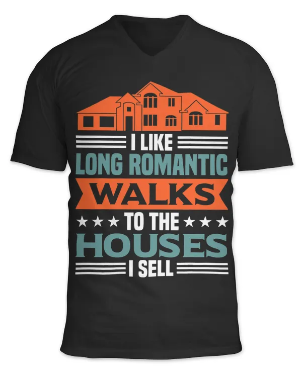 Unisex Jersey SS V-Neck T-Shirt