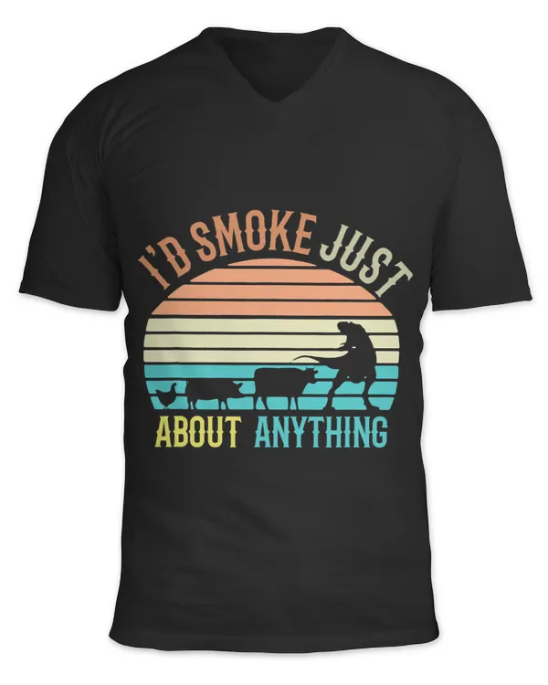 Unisex Jersey SS V-Neck T-Shirt