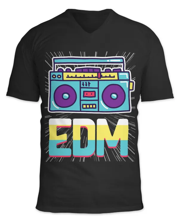 Unisex Jersey SS V-Neck T-Shirt