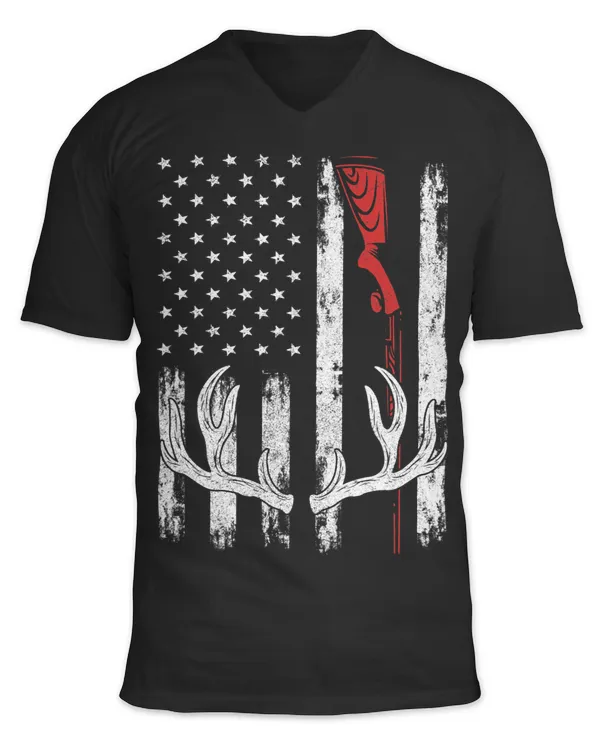 Unisex Jersey SS V-Neck T-Shirt