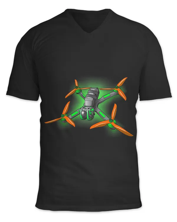 A racing freestyle fpv drone quadcopter design