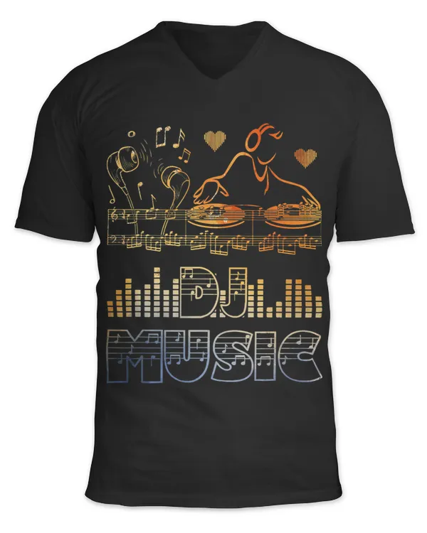 Unisex Jersey SS V-Neck T-Shirt