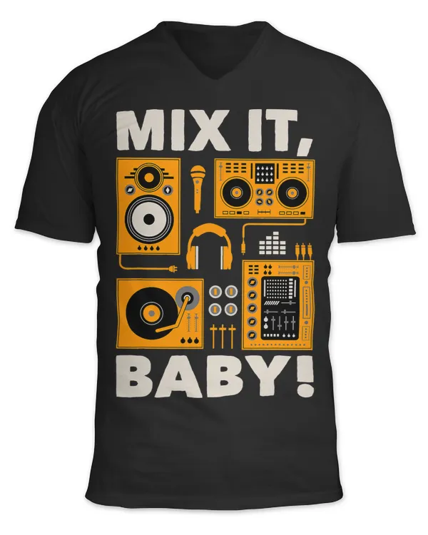 Unisex Jersey SS V-Neck T-Shirt