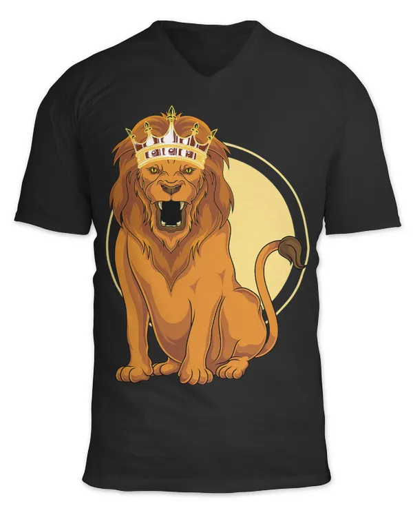 Africa Zoo Animal Savanna Safari Crown Lion