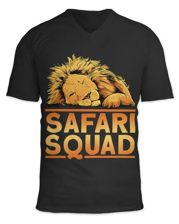 African Safari Squad Vacation lion