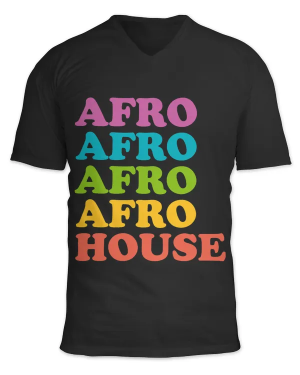 Afro House EDM DJ Vintage Rave Dance Music